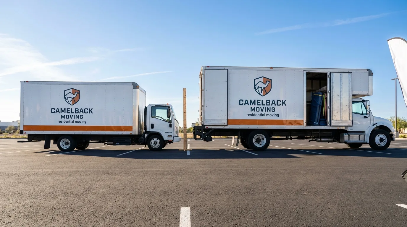 Moving truck size capacity guide in Stuart